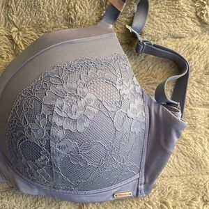 La vie en Rose Adjustable Hook Eye and Closure Pushup Bra